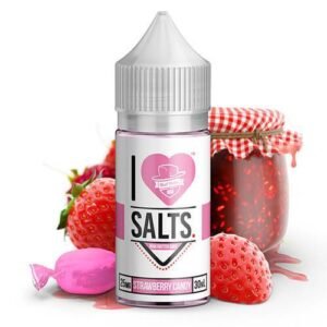 STRAWBERRY CANDY – I LOVE SALTS – MAD HATTER JUICE – 30ML