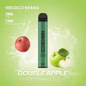 isgo-disposable-vape-vegas-2800-puffs-doubleapple