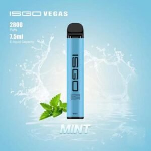 isgo-disposable-vape-vegas-2800-puffs-mint