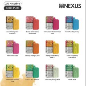 PodSalt Nexus Disposable 6000 Puffs