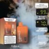 The Nerd Fire 8000 Puffs features an advanced LCD,